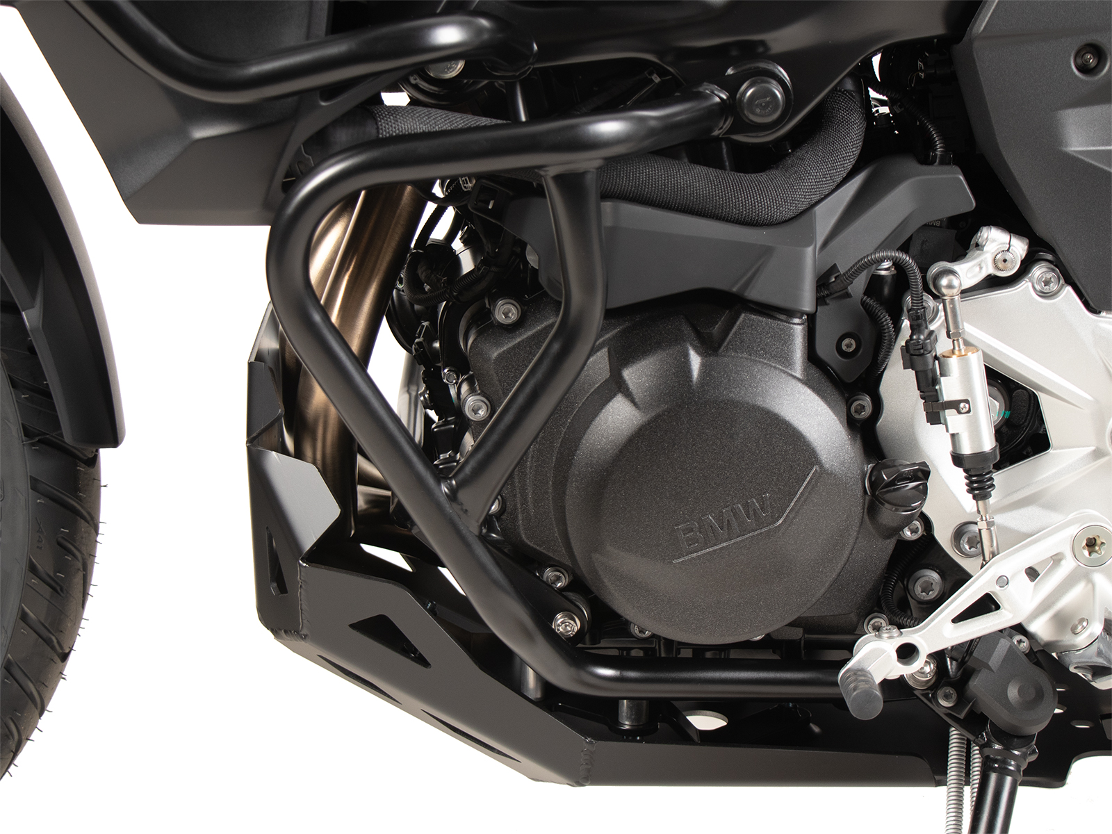 Engine guard black for BMW F 800 GS (24-) Hepco & Becker