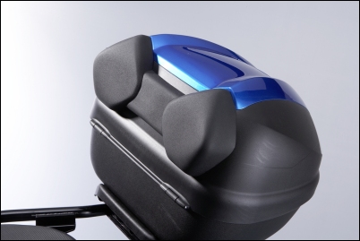 Back cushion - top case 30 liters for Suzuki SFV650 Gladius BJ. 2009-2016/ Address UK110 BJ. 2015-20