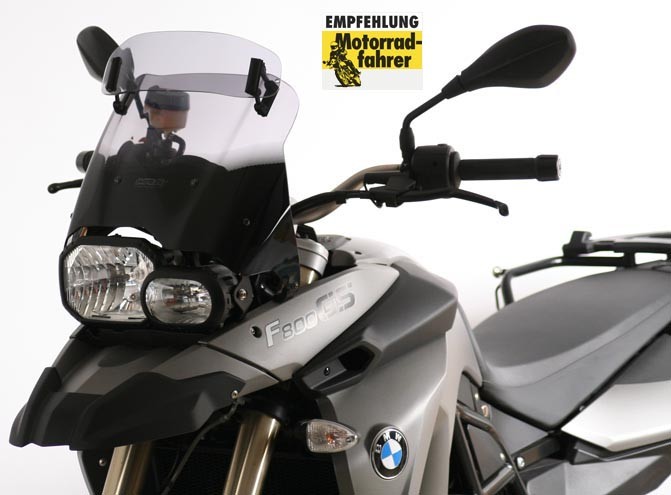 Variotouringscreen MRA "VTM" smoke gray for BMW F 650 / 800 GS 2008-