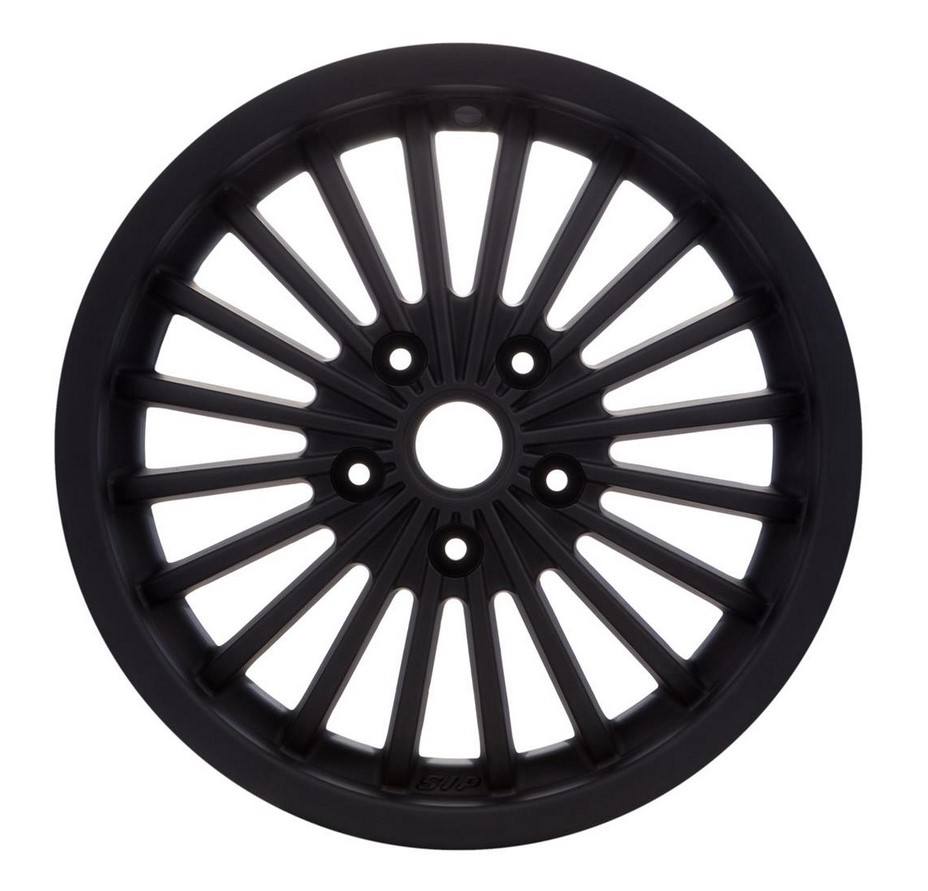 Rim front/rear for Vespa GTS/GTS Super/GTV/GT 60/GT/GT L 125-300ccm, black matt
