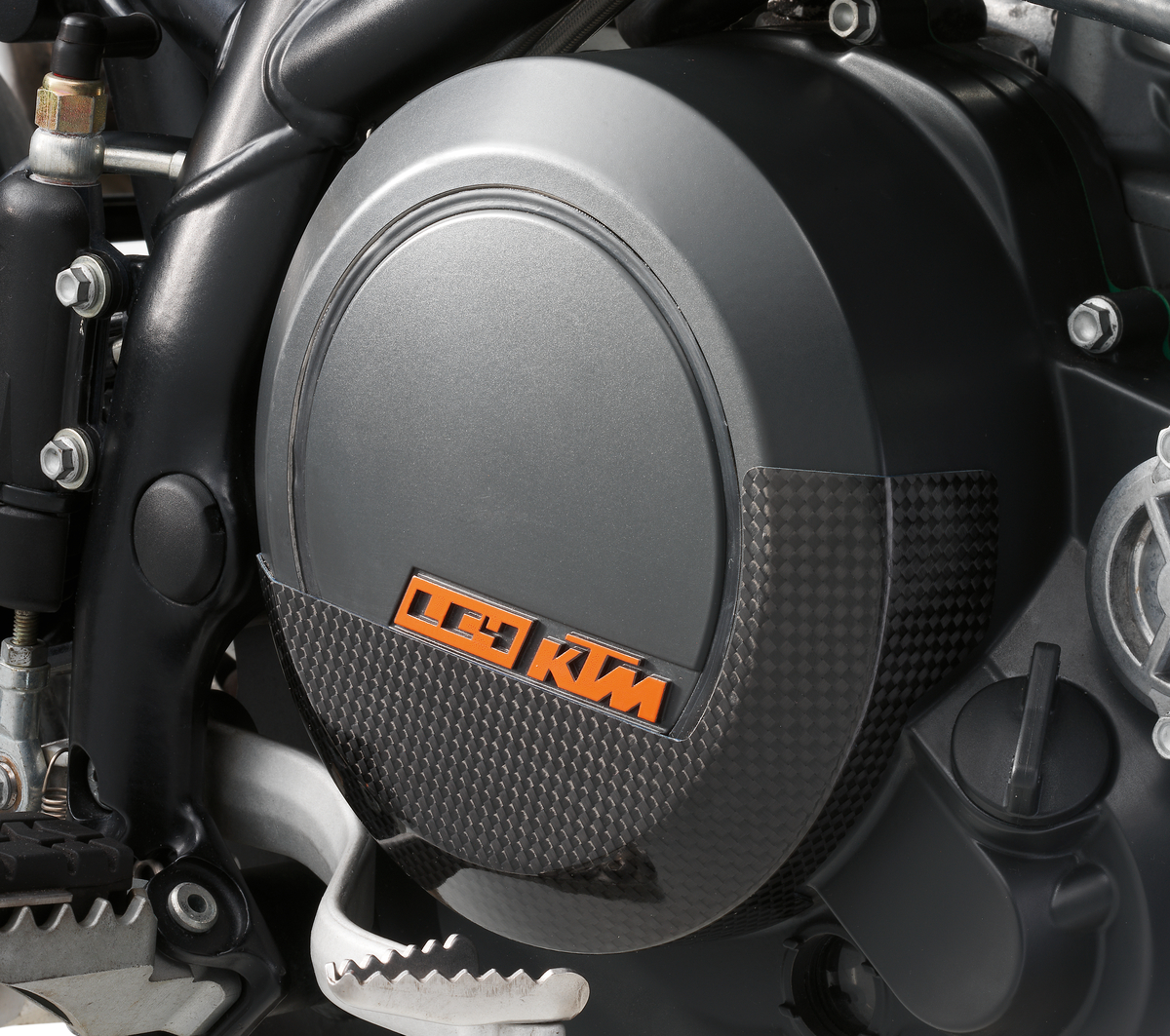 KTM clutch cover guard