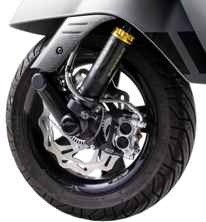 Axle mount for radial brake caliper, front for Vespa GTS/GTS Super/GTV/GT 60/GT/GT L