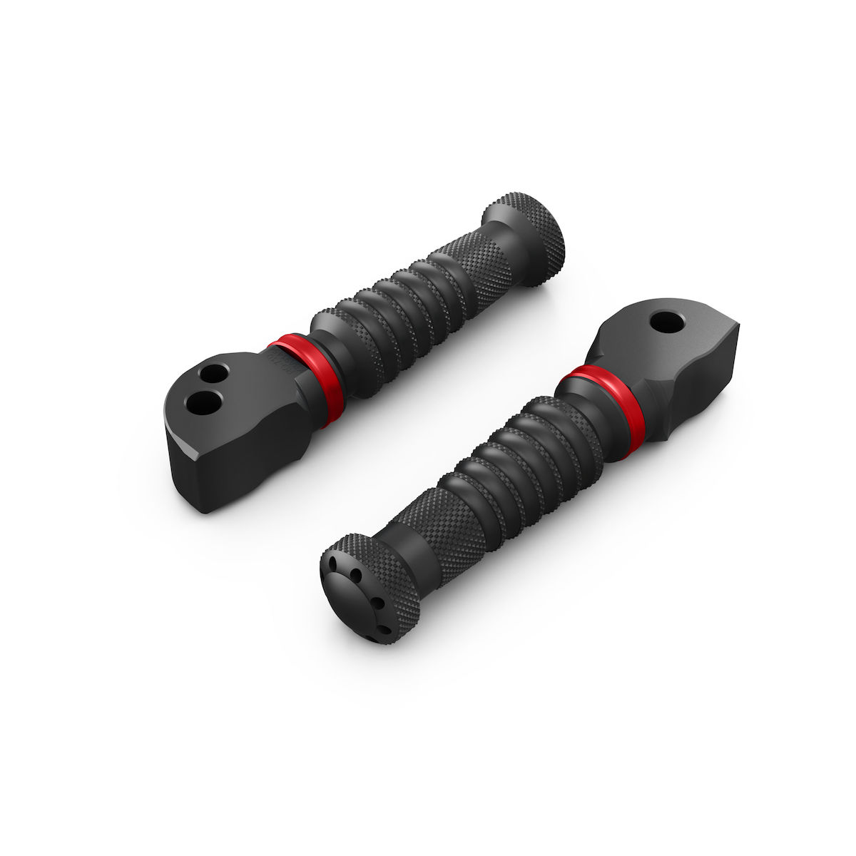 Custom footrests for passenger red Original Yamaha