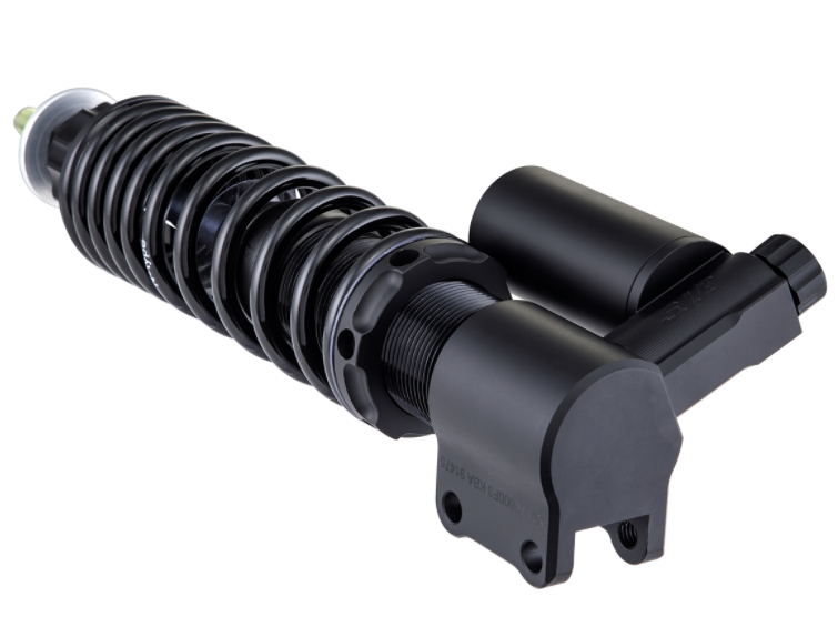 Shock absorber front for Vespa GTS/GTS Super/GTV/GT 60/GT/GT L 125-300ccm, black matt