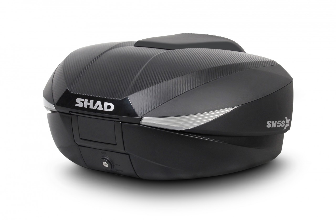 Shad Top Case SH58X, Carbon Look / Black, 58 L