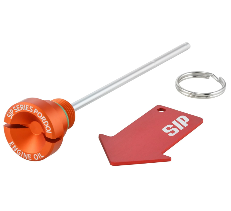 Oil filler plug engine oil for Vespa LX/S 3V i.e. 125-150ccm 4T AC, orange dull