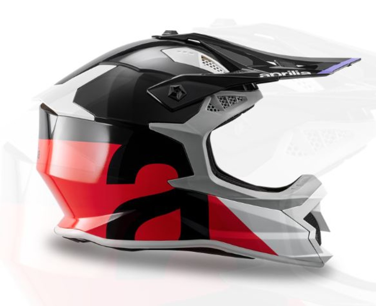 Aprilia Off Road Helmet Wheelie