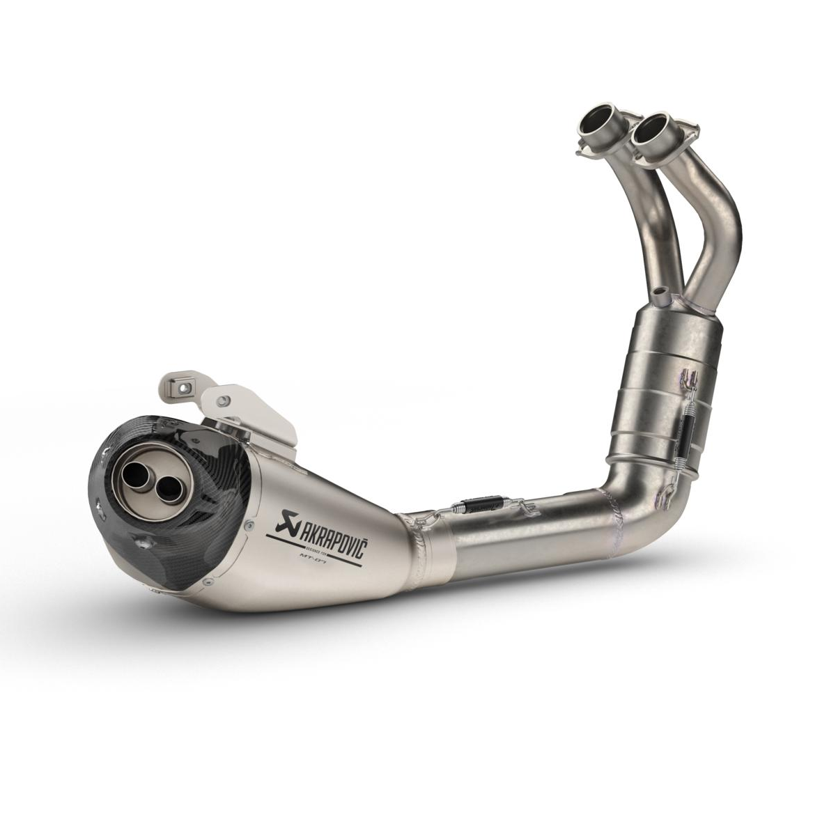 Complete system for MT-07 (Bj.21-24) Akrapovic