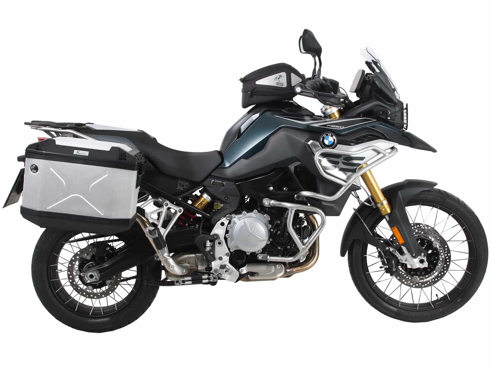 Side case carrier Lock-it black for BMW F 850 GS Hepco & Becker
