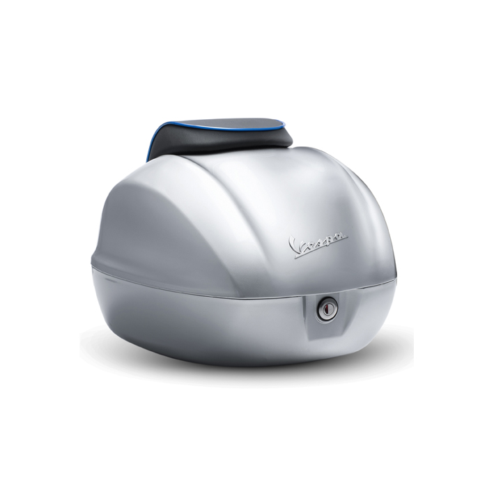 Vespa 32L Top Case, Silver 719/C, without backrest