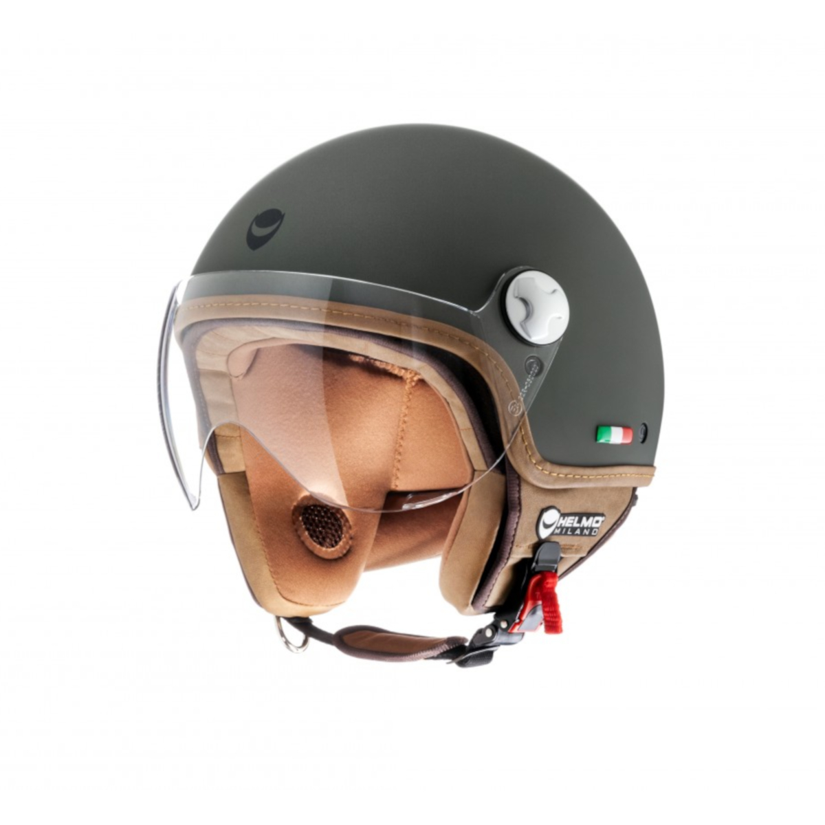 Helmo Milano Demi Jet VaPensiero green matt