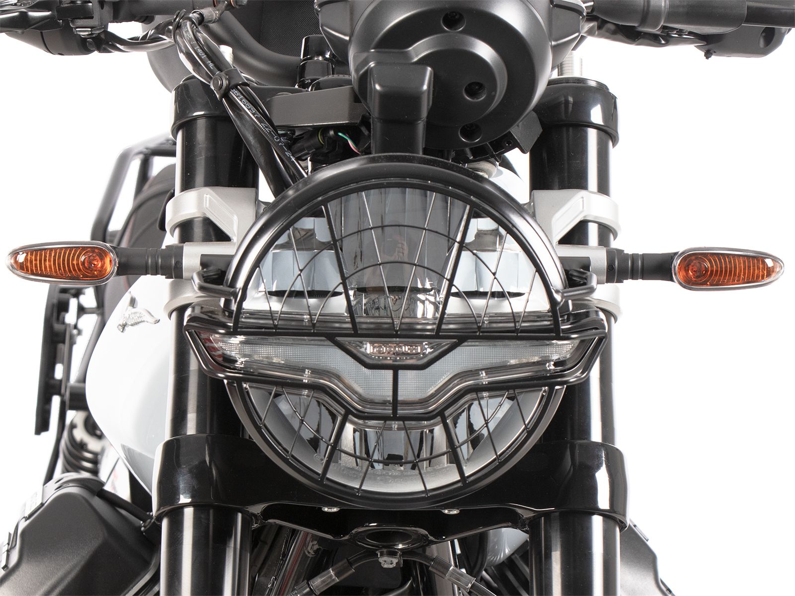 Lamp guard black for Moto Guzzi V7 850 Sport (25- ) Hepco & Becker