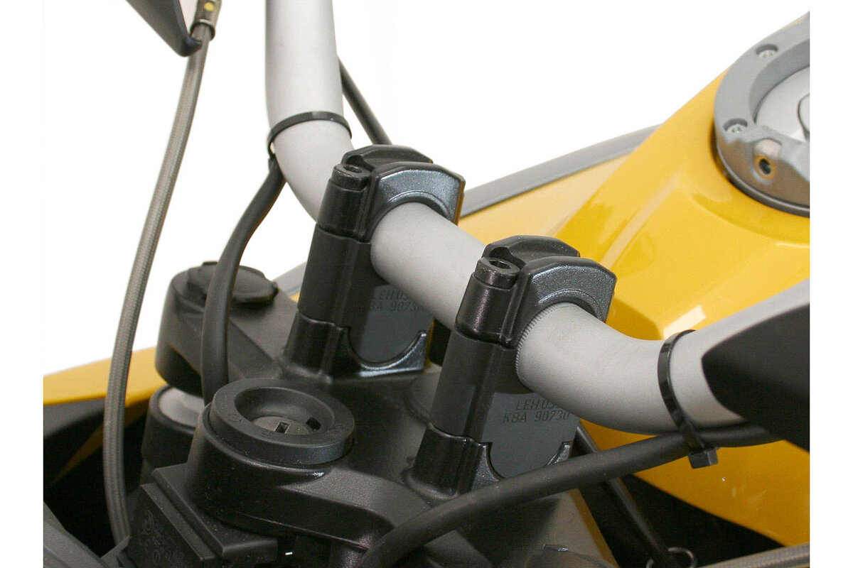 SW-Motech Handlebar riser, black for Ø 28 mm handlebar, H=30 mm for BMW F 800 GS Adventure - SW Motech