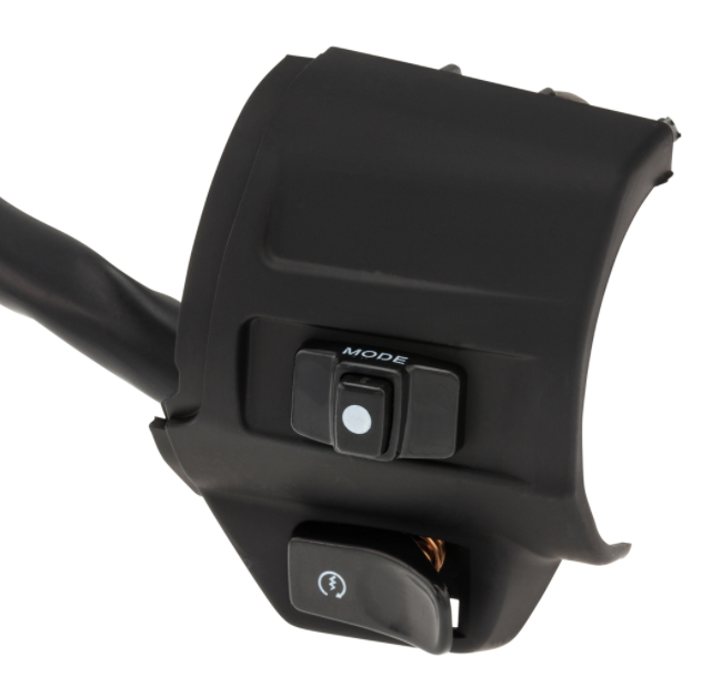 Switch unit DMP right for Vespa Primavera/Sprint, black matt