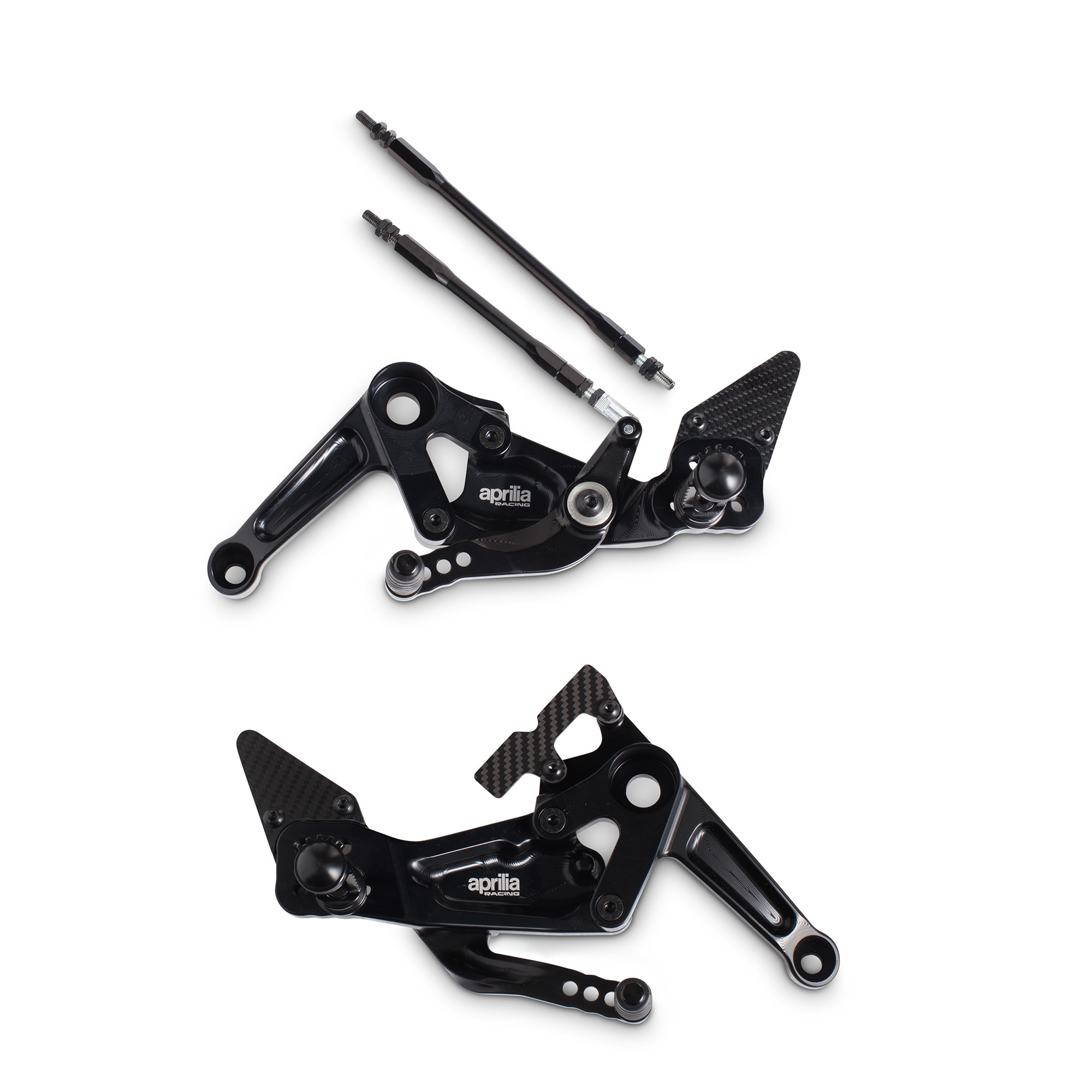 Adjustable footrest system for Aprilia RS 660 /Factory / Tuono 660/Factory