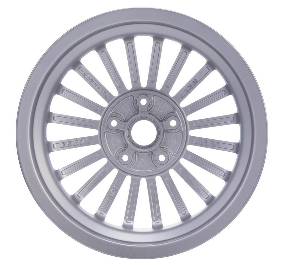 Rim front/rear for Vespa GTS/GTS Super/GTV/GT 60/GT/GT L 125-300ccm, silver