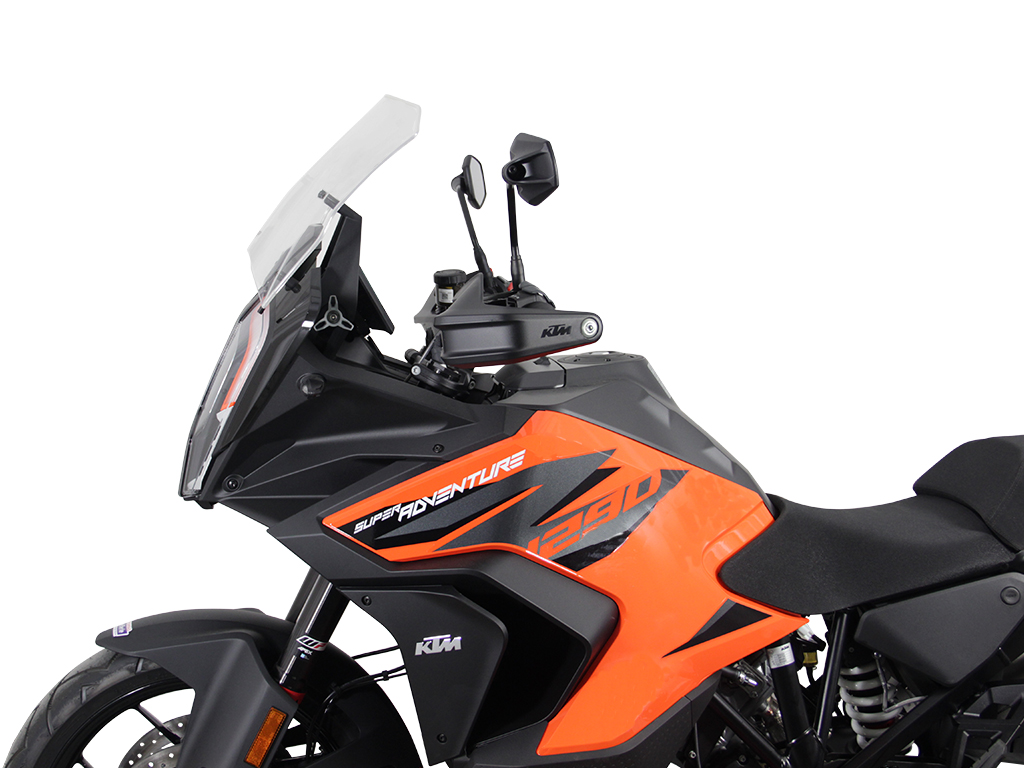 MRA touring screen "TM" clear for KTM Superadventure 1290 /S /R 2021-