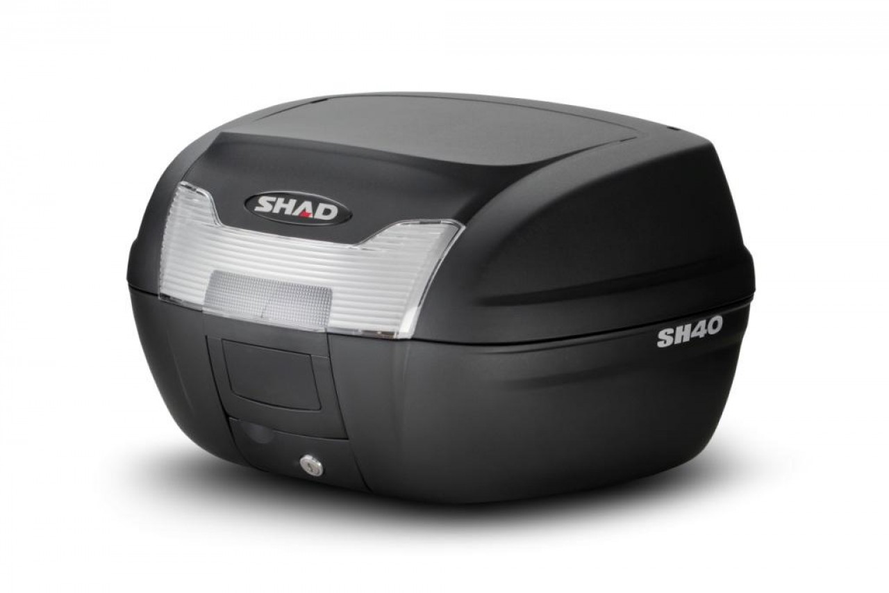 Shad SH40 Top Case, black, 40 liters