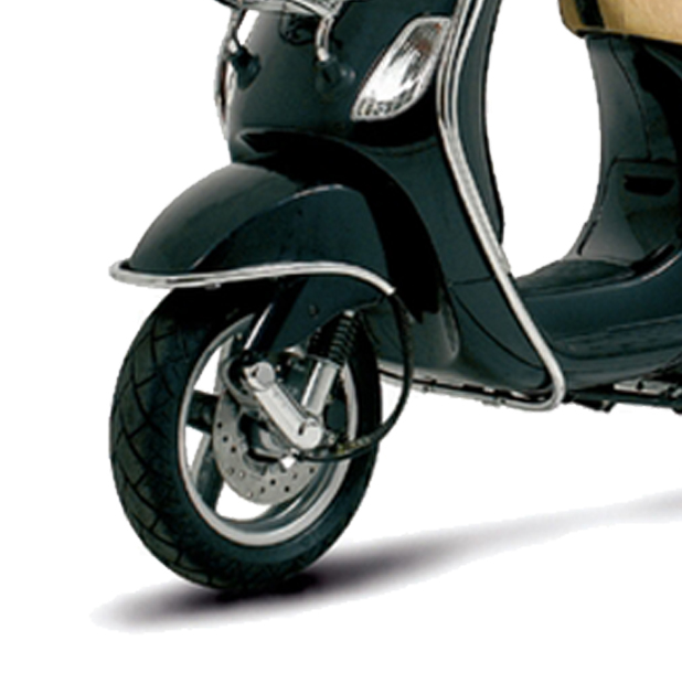 Original bumper front fender Vespa LX / LXV