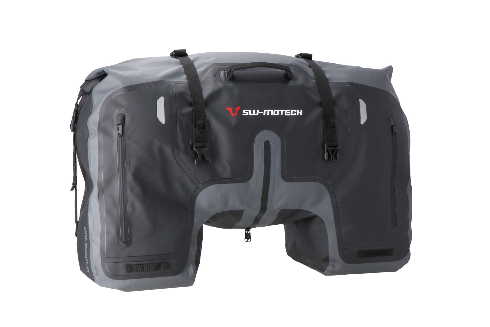 SW-Motech Drybag 700 rear bag for Kawasaki Ninja 650, black / gray - SW Motech