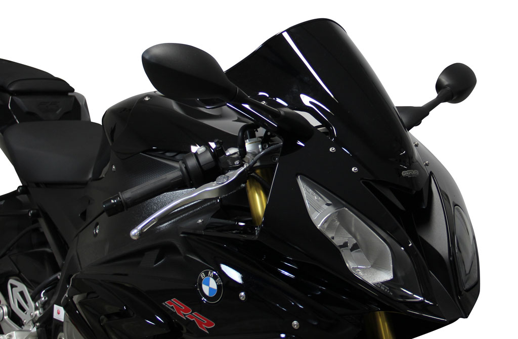 MRA Windshield Racing "R" black BMW S1000 RR from 2015-