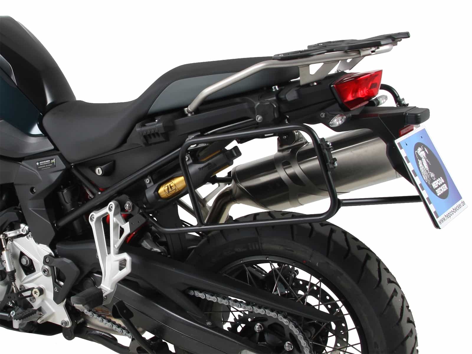 Side case carrier Lock-it black for BMW F 850 GS Hepco & Becker