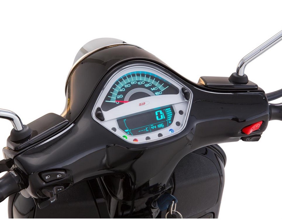 Tachometer / speedometer for Vespa GTS 250cc (-'13), silver
