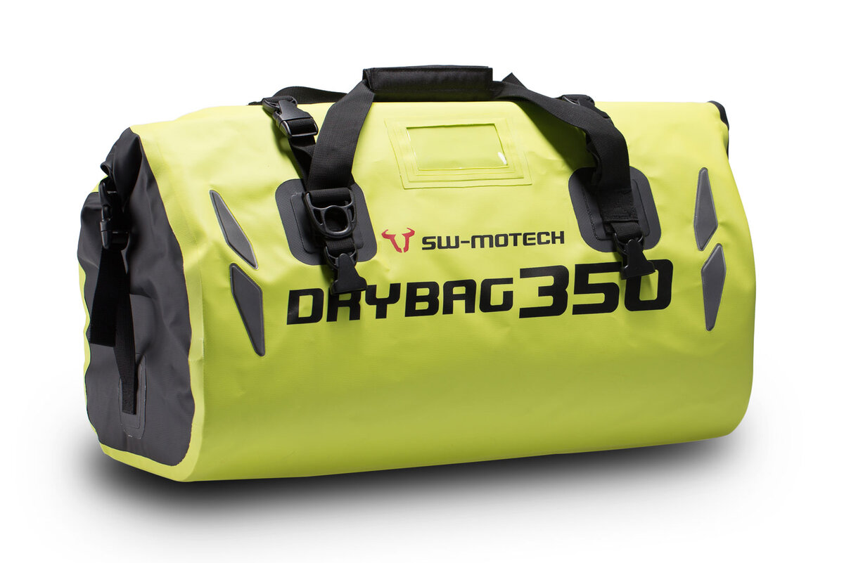 SW-Motech Drybag 350 rear bag for Royal Enfield Himalayan 410, signal yellow - SW Motech
