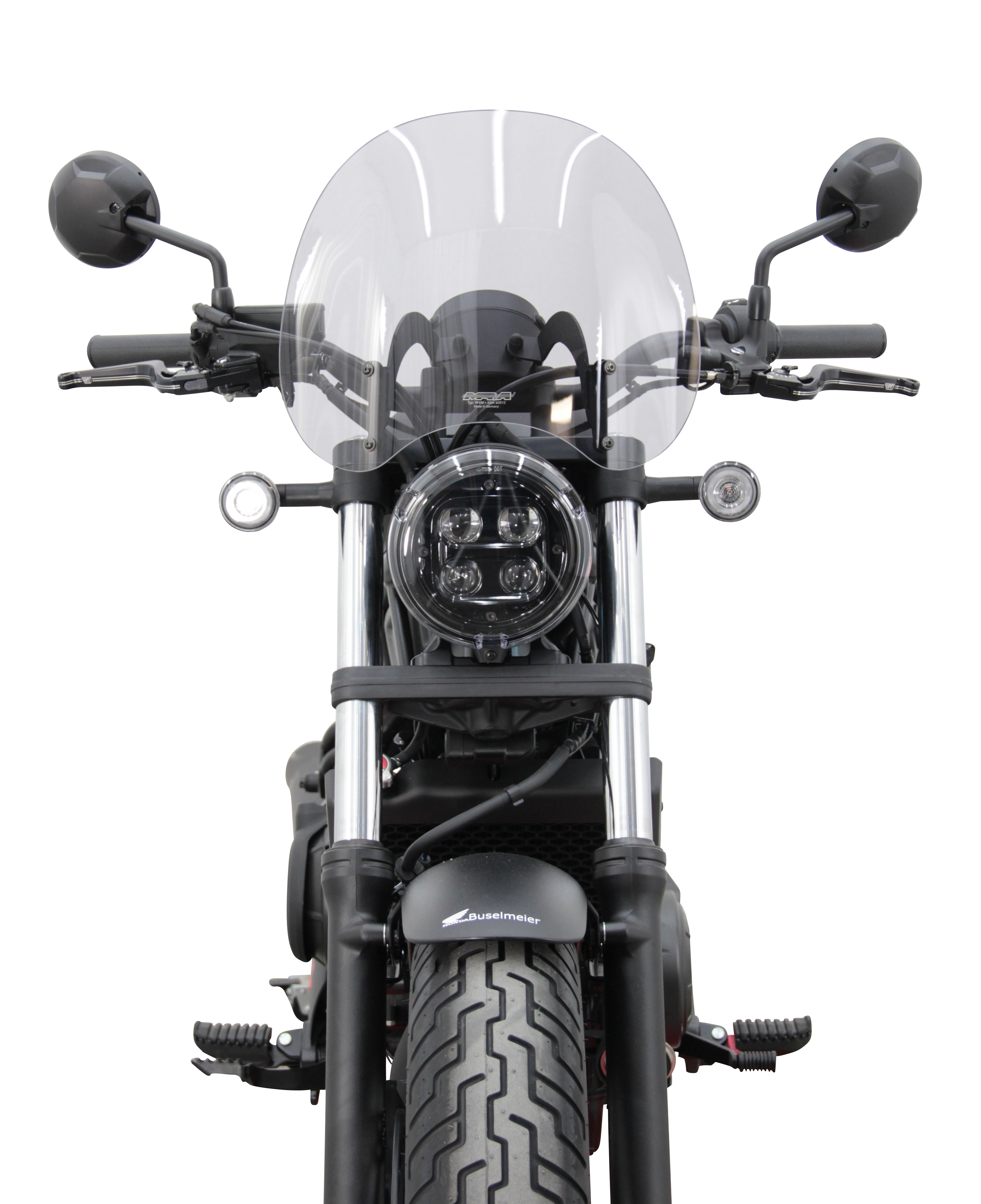 Touring screen MRA "NTM" for HONDA CMX 500 REBEL (Bj.2020-)