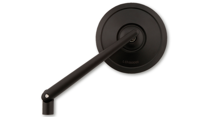 HIGHSIDER pro mirror retro black (1pc)