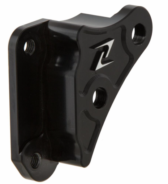 Adapter for BREMBO brake caliper, front for Vespa Primavera/Sprint 50-150cc, black