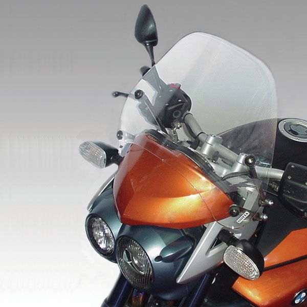 Medium windshield for BMW R 1150 R Rockster (02-05), light tint