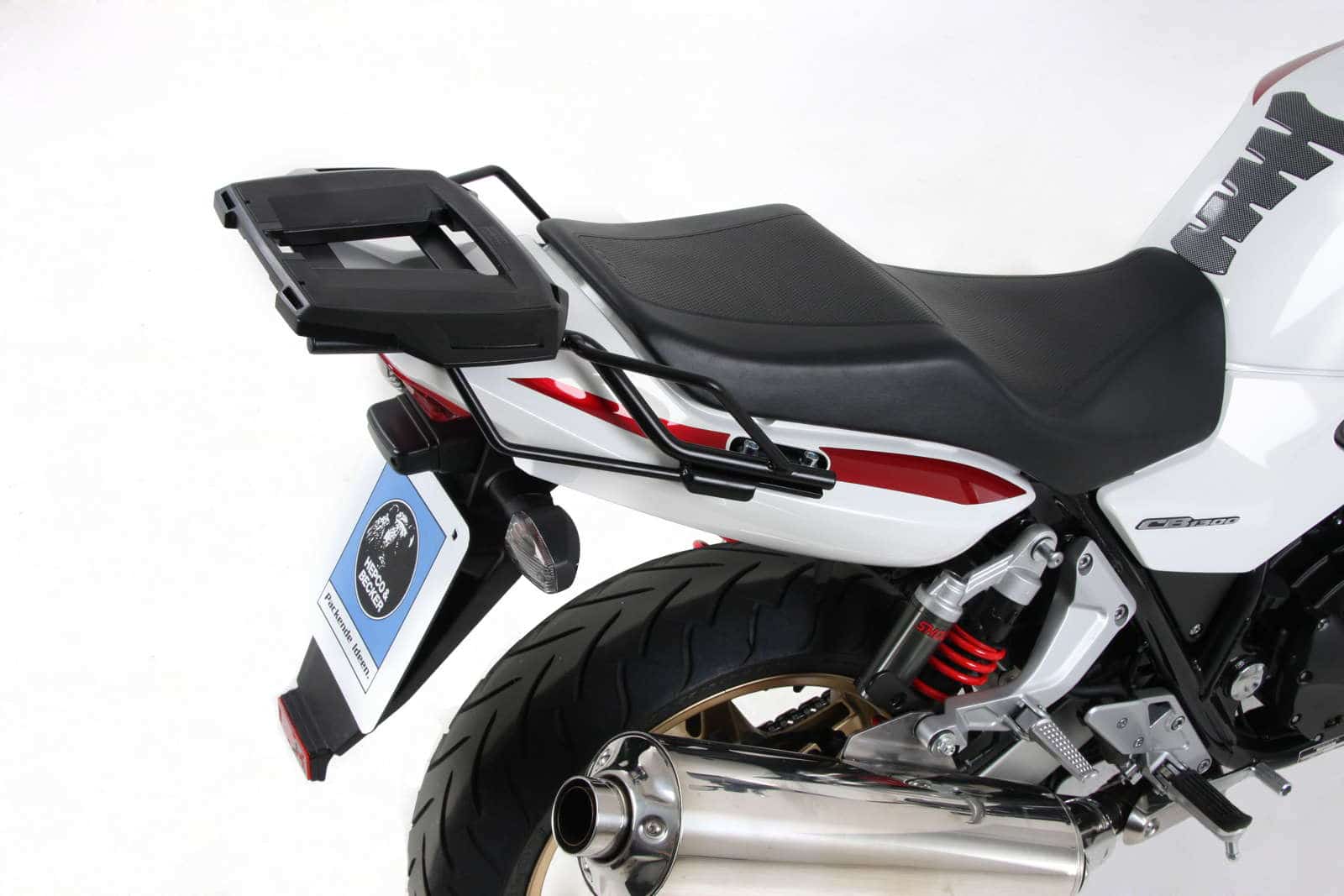 Alurack top case carrier black for Honda CB 1300 (10-) Hepco & Becker