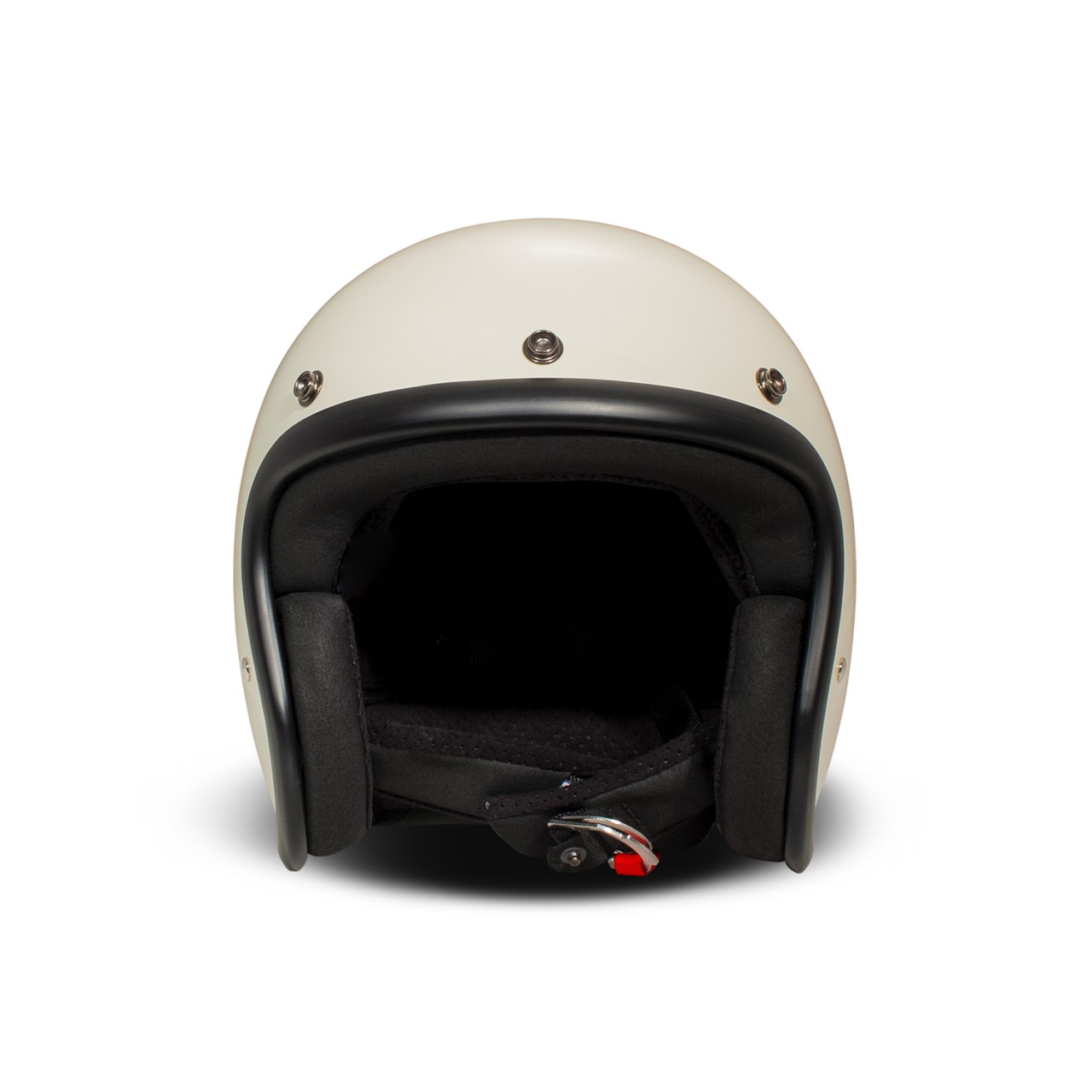DMD jet helmet Retro, champagne, glossy, cream, fiberglass, ECE 22.06