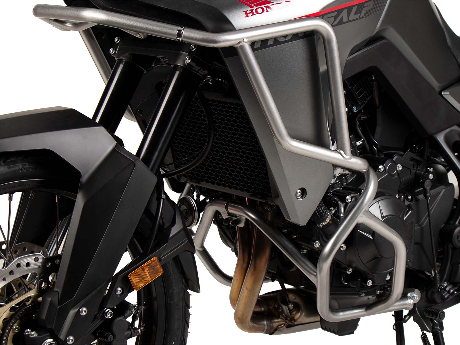 Silver engine guard for Honda XL 750 Transalp (25- ) Hepco & Becker