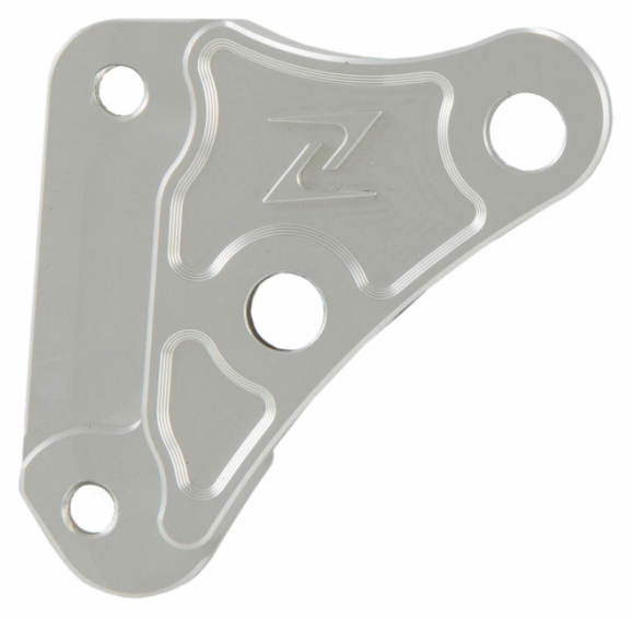 Adapter for BREMBO brake caliper, front for Vespa Primavera/Sprint 50-150ccm, silver