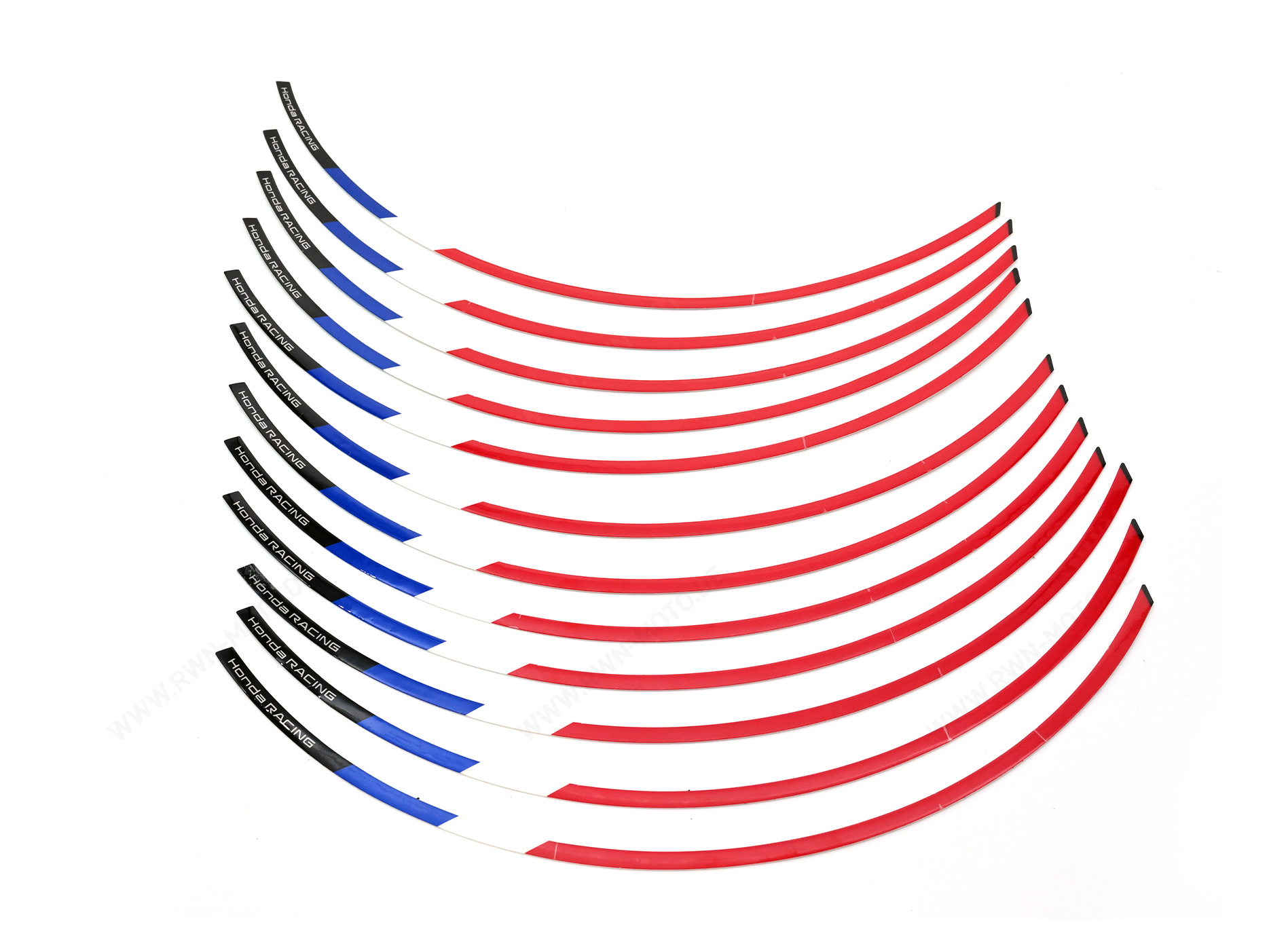 Rim sticker "Tri-Colour" for Honda CBR 600 RR (24-) Original