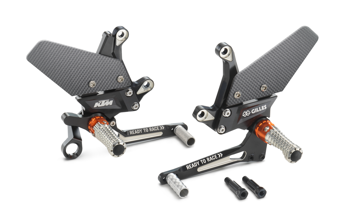 KTM footrest system
