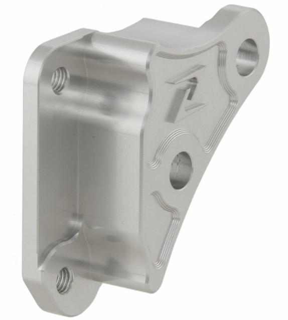 Adapter for BREMBO brake caliper, front for Vespa Primavera/Sprint 50-150ccm, silver