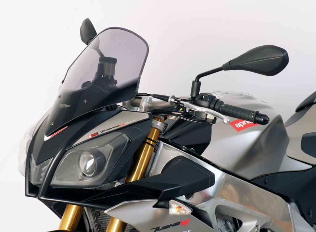 Touring screen MRA "TM" smoke gray APRILIA TUONO V4R 2011-2014