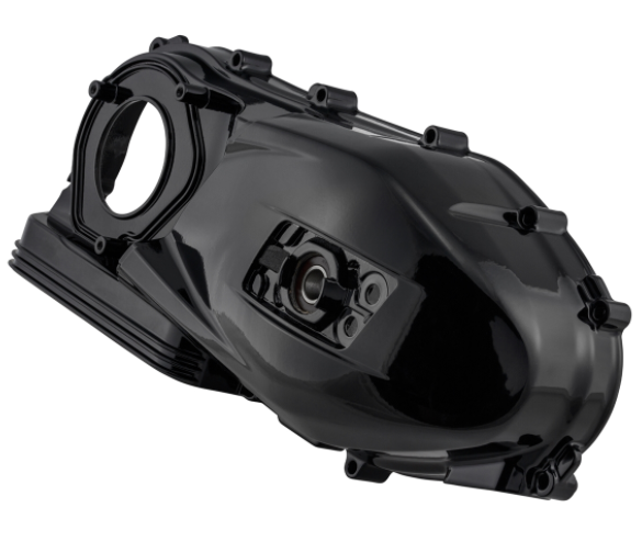 Vario cover for Vespa GTS/GTS Super 125/150cc 4T LC iGet (Euro4), black high gloss