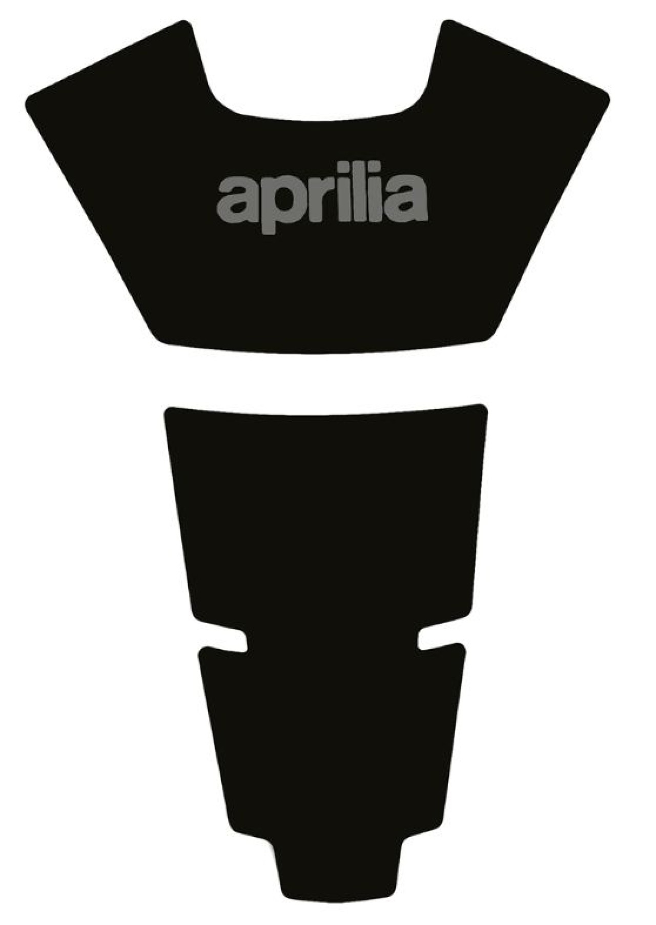 Tank pad black for Aprilia Tuono 457 (25-)