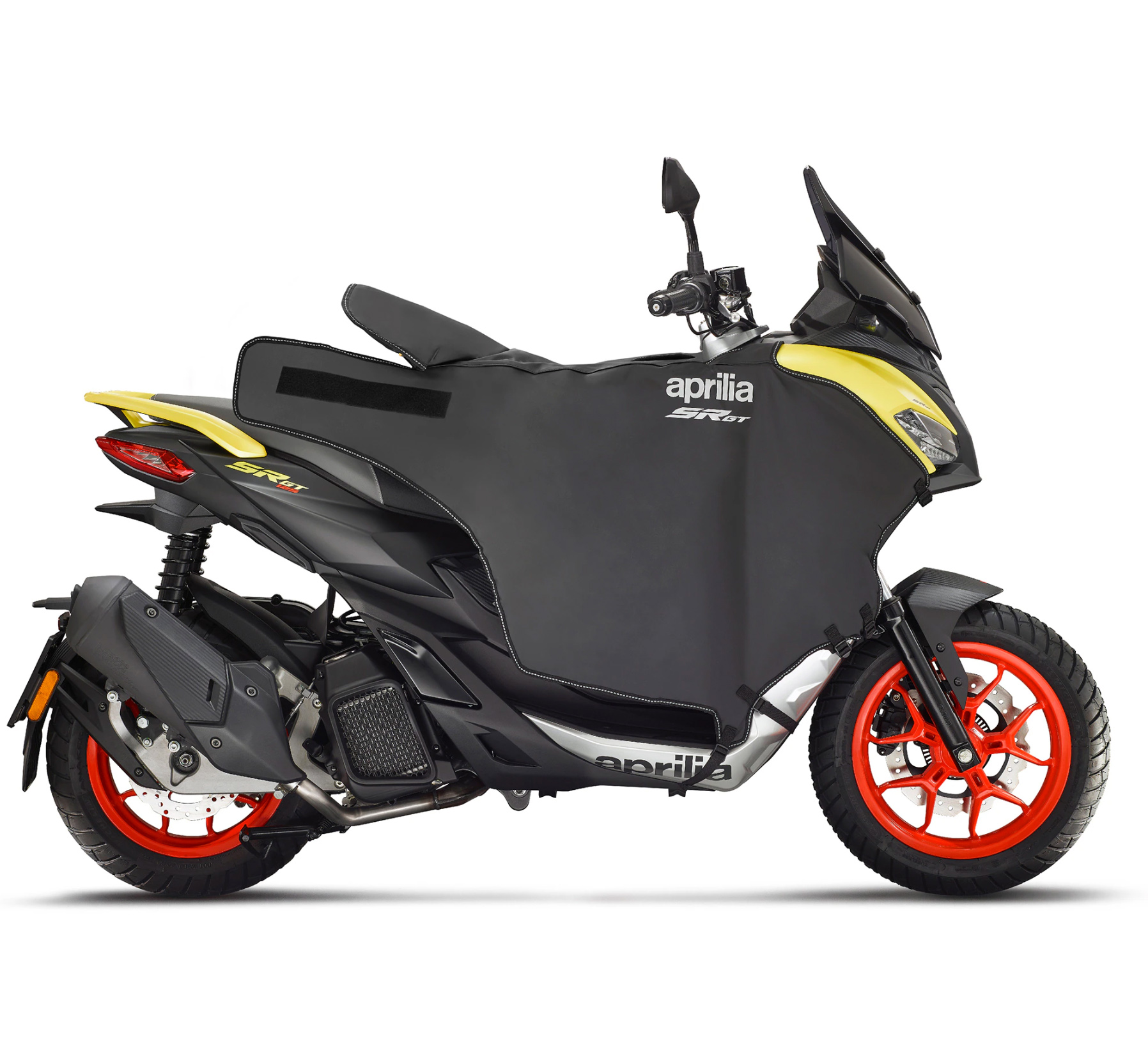 Leg protection cover for Aprilia SR GT 125