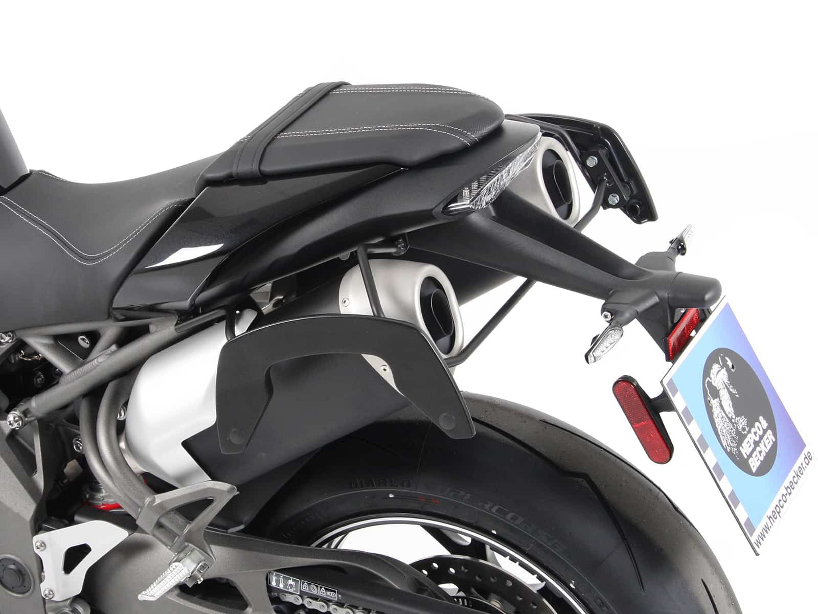 C-Bow bag holder for Triumph Speed Triple 1050 S / R (16-18) Hepco & Becker