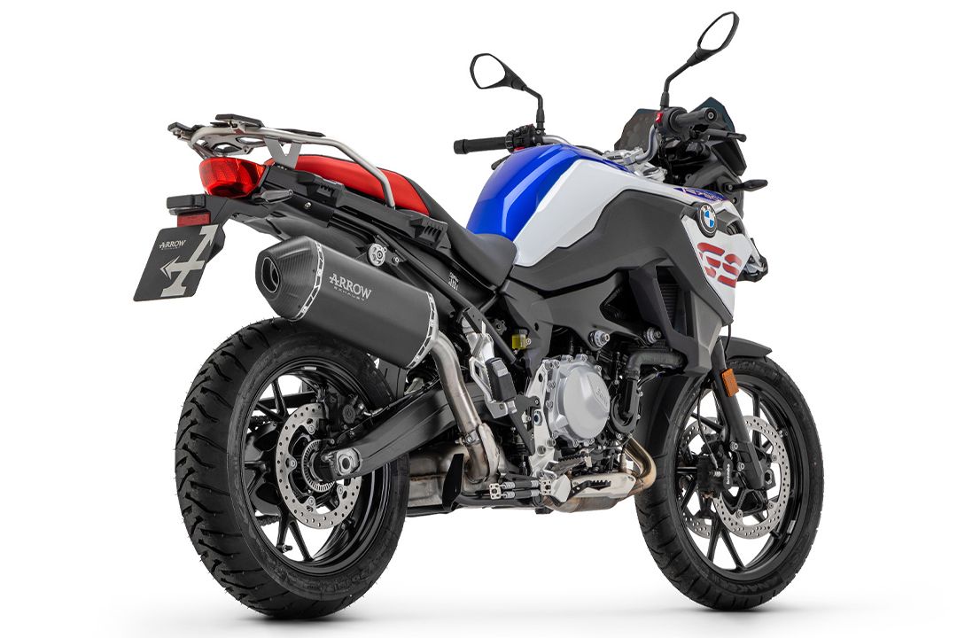 ARROW exhaust SONORA DARK titanium for BMW F 750 GS / F 850 GS 2021-
