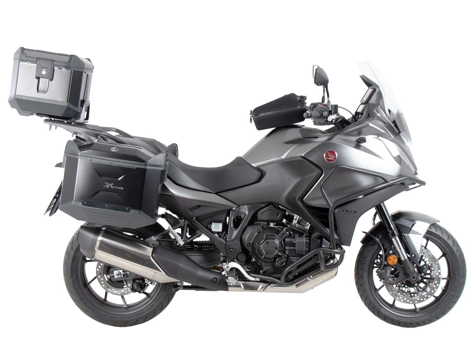 Alurack top case carrier for original luggage rack for Honda NT 1100 (22-24) Hepco & Becker