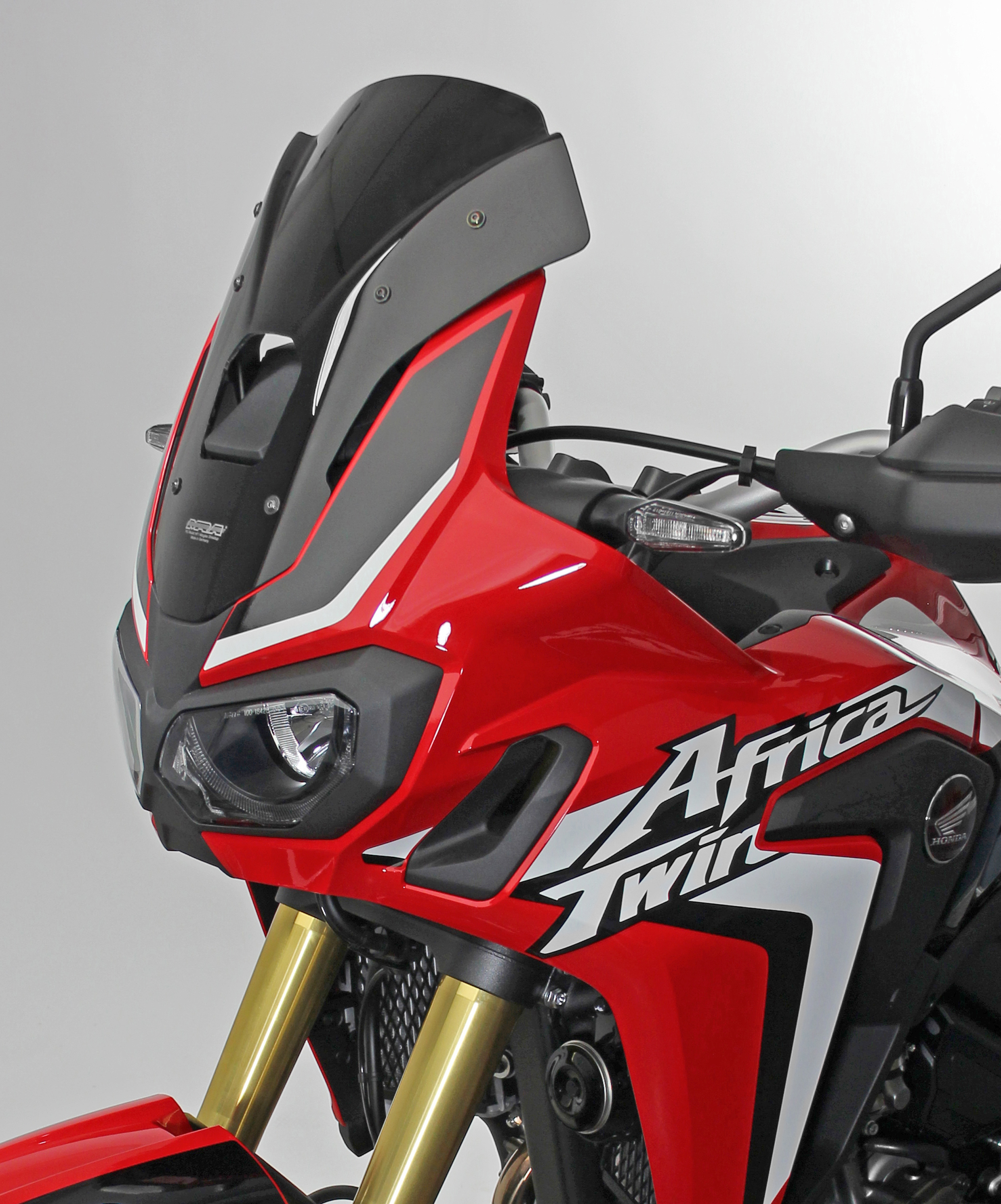 Sports screen MRA "SPM" for HONDA CRF 1000 L AFRICA TWIN (Bj.16-19) Clear
