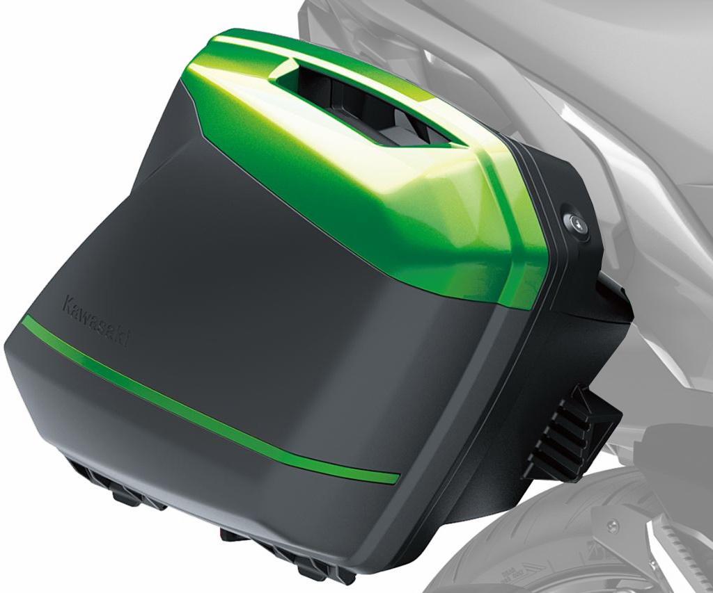 Side case set 2 x 28L original Kawasaki