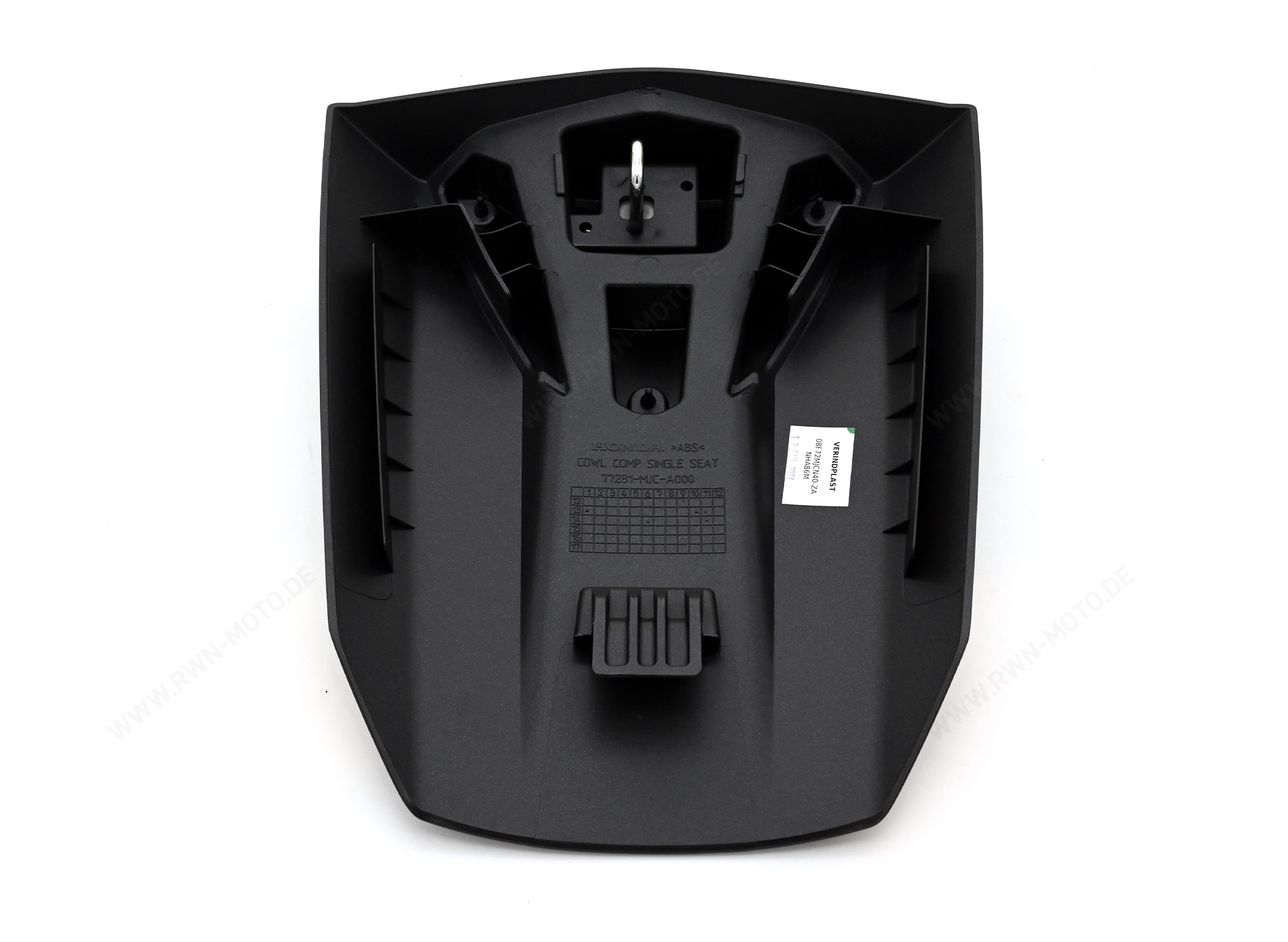 Passenger seat cover black for Honda CBR 600 RR (24-) Original