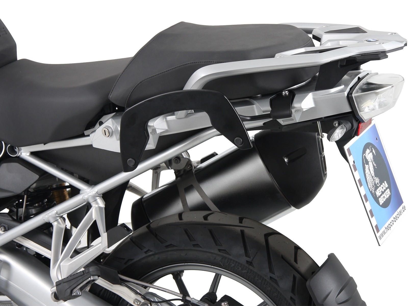 C-Bow side carrier black for BMW R 1250 GS (19-23) Hepco & Becker
